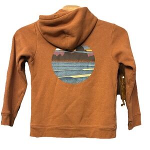 Patagonia Skyline Stencil Uprisal Full Zip Hoody Fertile Brown Unisex Adults S/M